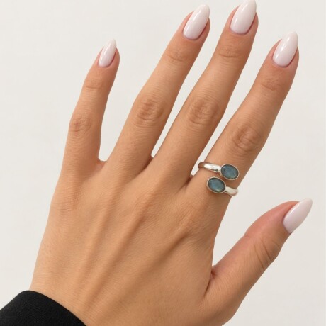 Anillo Sauce Labradorita - Plata 925 Anillo Sauce Labradorita - Plata 925