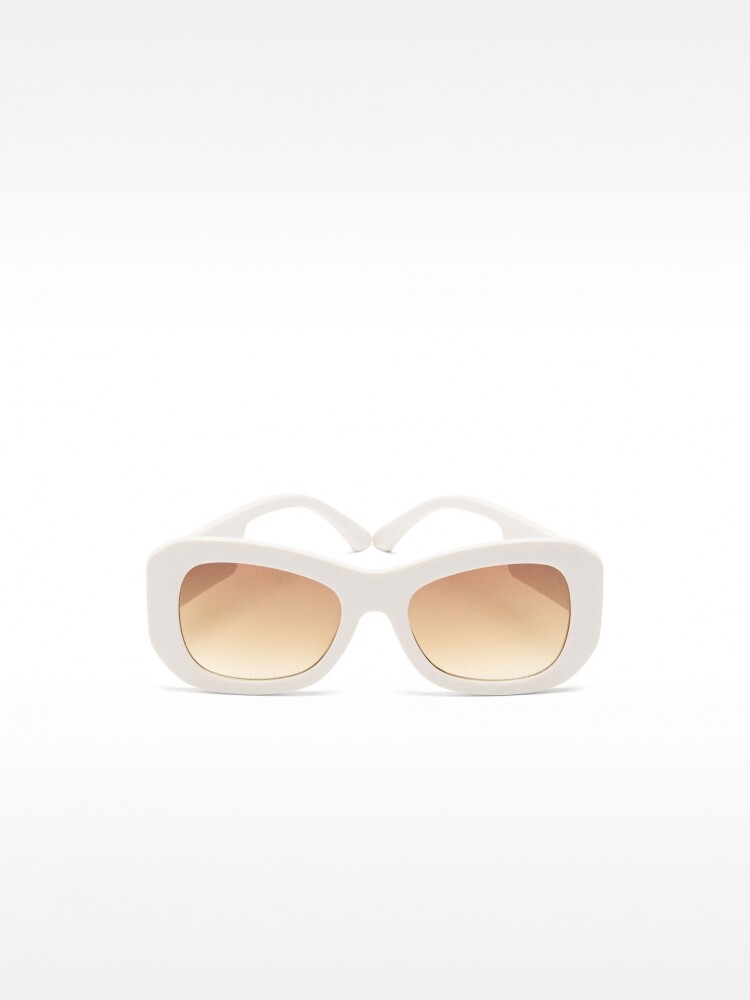 Gafas De Sol Cuadradas crudo