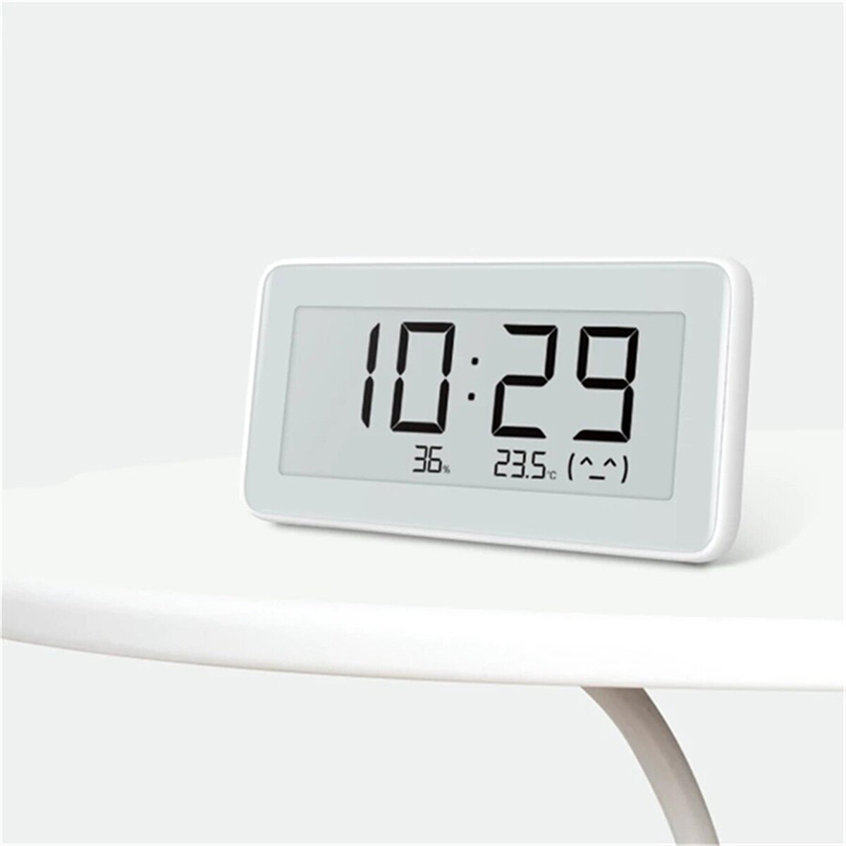 Sensor Monitor de Temperatura y Humedad Pro Xiaomi con Reloj Blanco