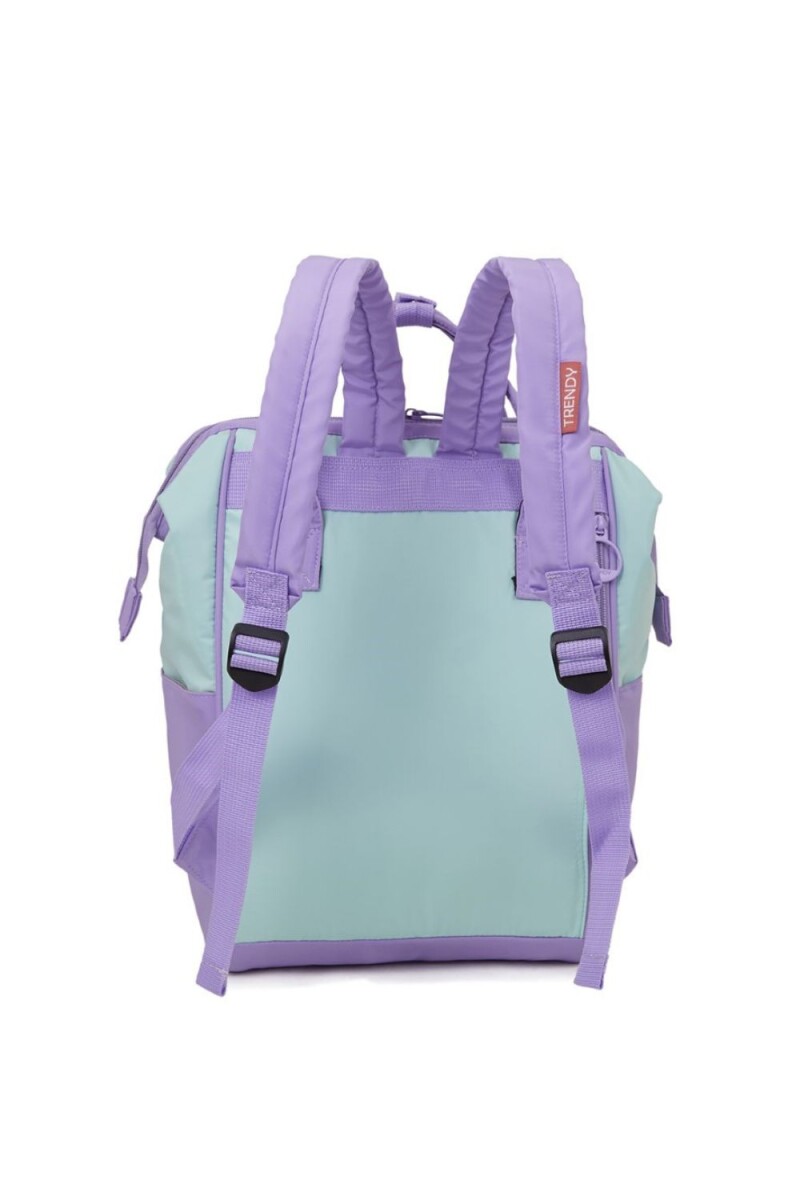 Mochila trendy degrade Verde aqua