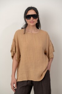 BLUSA CHANTAL Camel