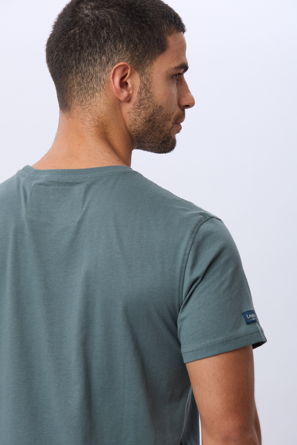 REMERA BÁSICA DE ALGODÓN Petroleo