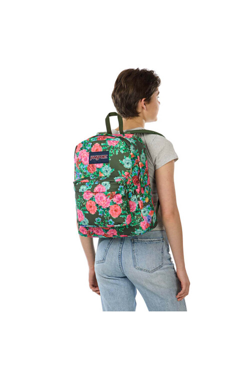 Mochila Superbreak - Unisex Bit Bouquet green