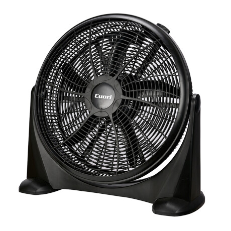 Pack X2 Turbo Ventilador Inclinación 3 Vel 100W Cuori Amico Negro