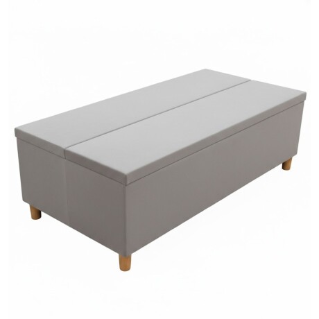 Box Baúl Sommier Plaza y Media THM Smartbox Gris