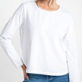 Imagen de Remera Algodón Elastano - Blanco