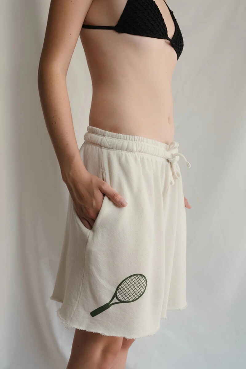 Tennis Shorts Blanco