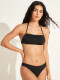 TOP BANDEAU LIA CON COPA REMOVIBLE NEGRO