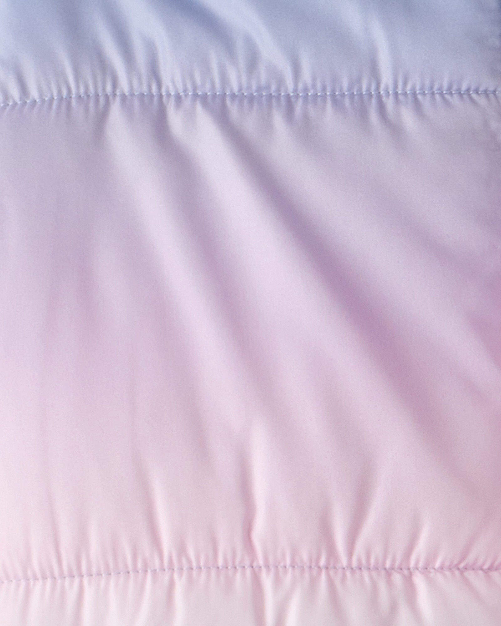 Campera puffer, diseño arcoíris. Talles 12-24M Sin color