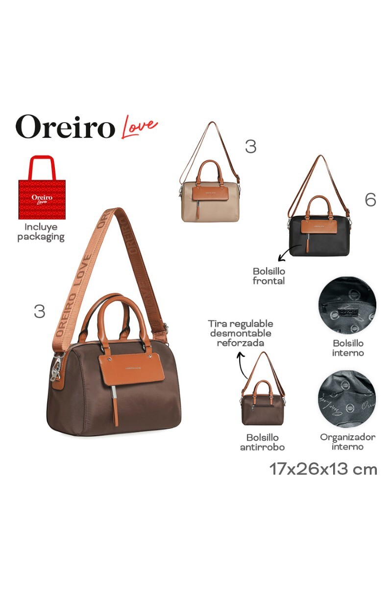 Cartera Oreiro Negro