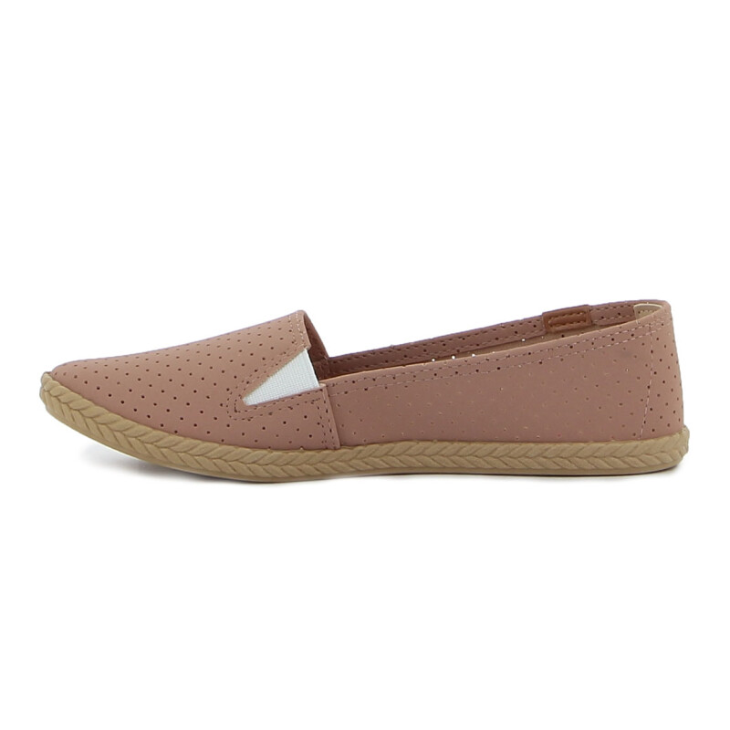 Moleca Zapatilla Casual Calada Rosa Claro