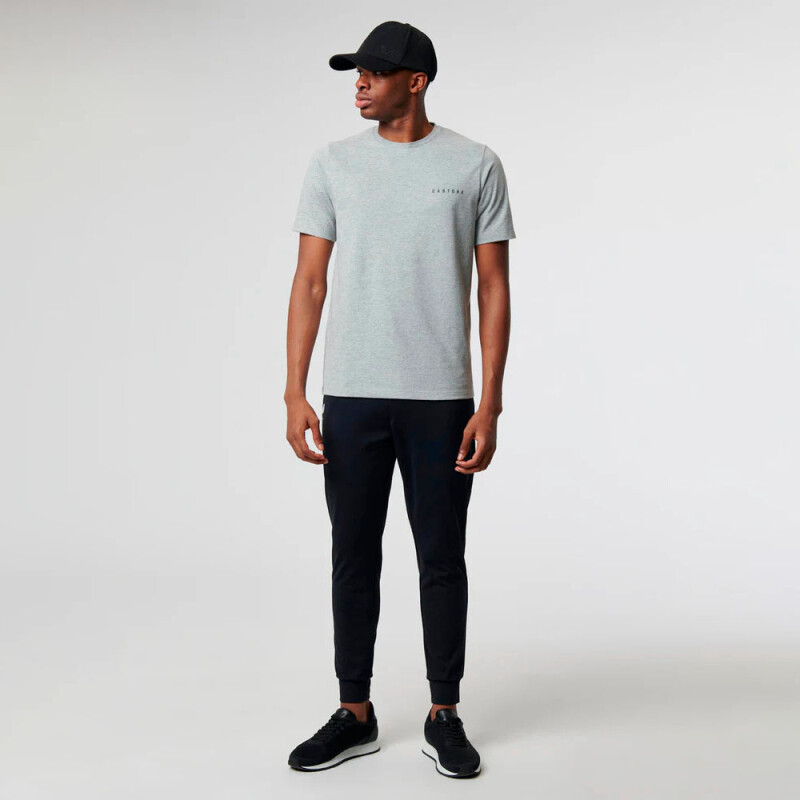 Recovery Tee - Hombre Sharkskin Marl
