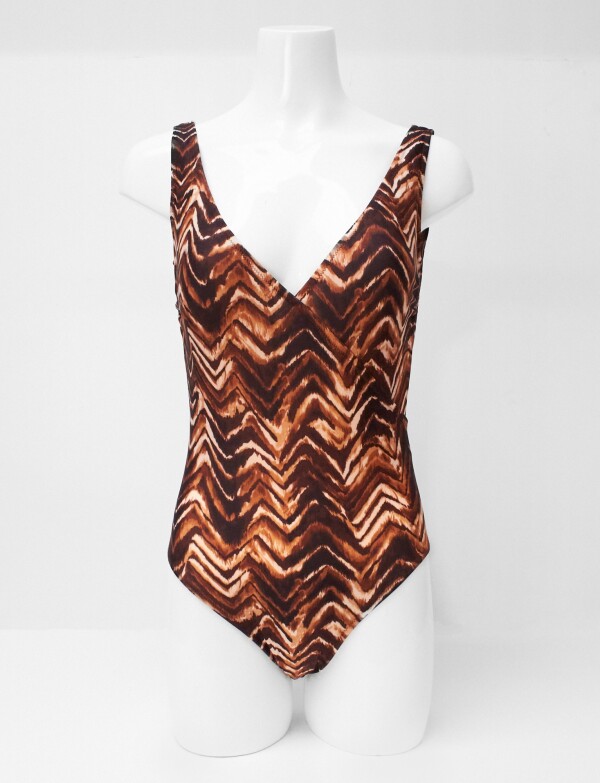 Malla Cruzada MULTI/MARRON