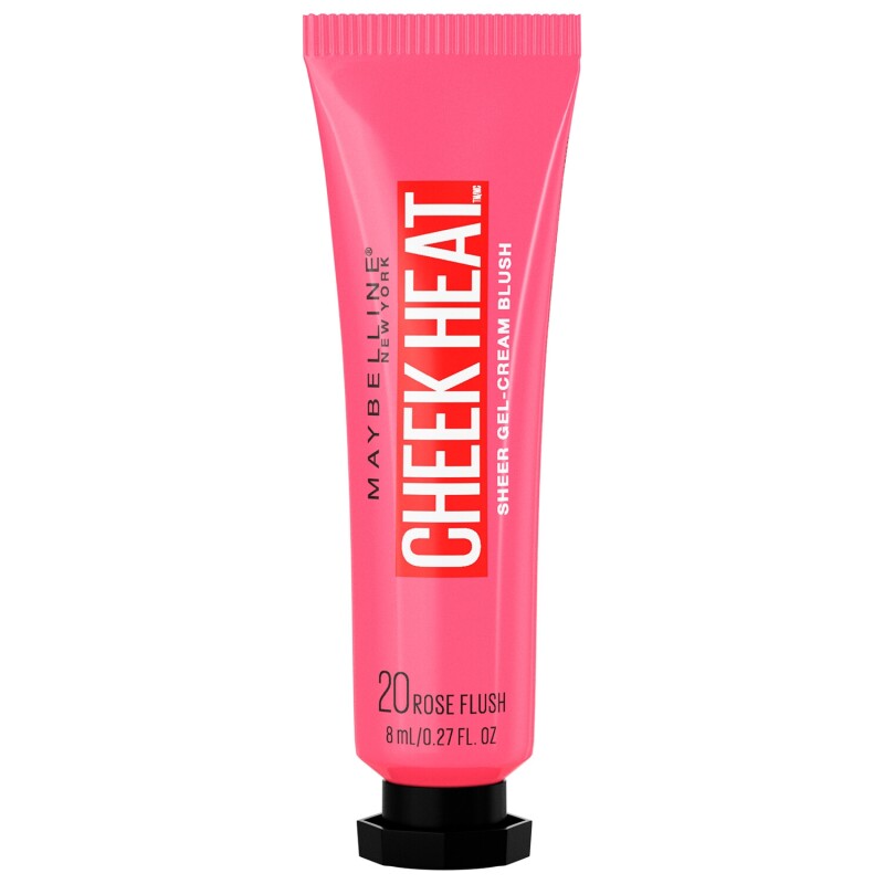 Rubor Maybelline Cheek Heat Gel-Cream Blush Rose Flush Rubor Maybelline Cheek Heat Gel-Cream Blush Rose Flush