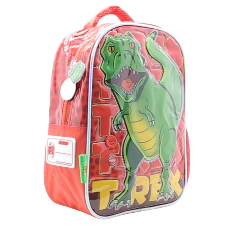 MOCHILA DINO CON SONIDOS DE ESPALDA DI086 30,5 CM MOCHILA DINO CON SONIDOS DE ESPALDA DI086 30,5 CM