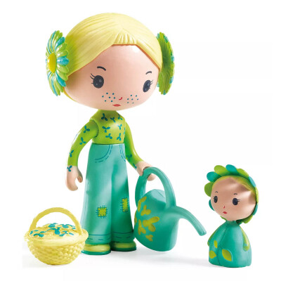 Muñeca Flore y Bloom Tinyly Djeco Muñeca Flore y Bloom Tinyly Djeco