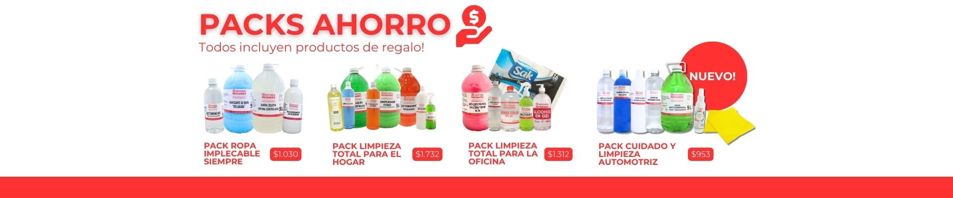 PACKS AHORRO