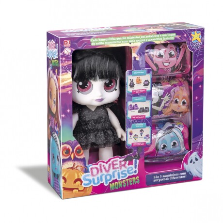Juego de Sorpresas Diver Surprise Monster Fashion 001