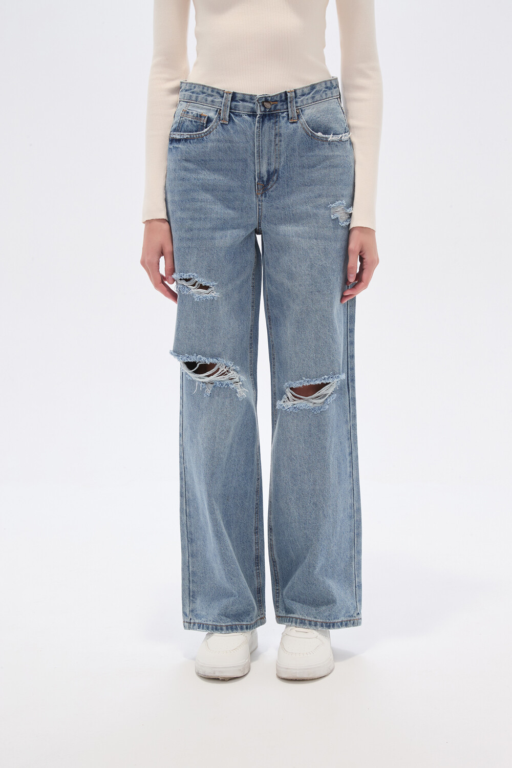 Pantalon Walta Azul Claro