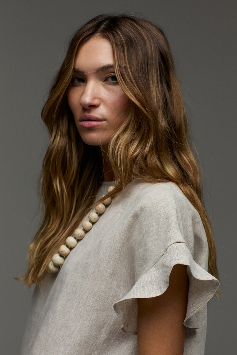 Blusa Samoa Beige