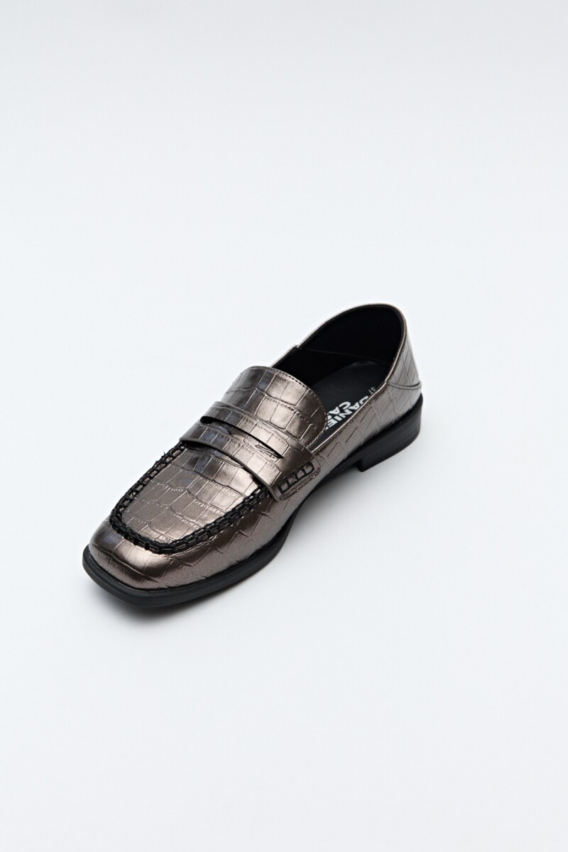 MOCASIN FAZERA Plateado