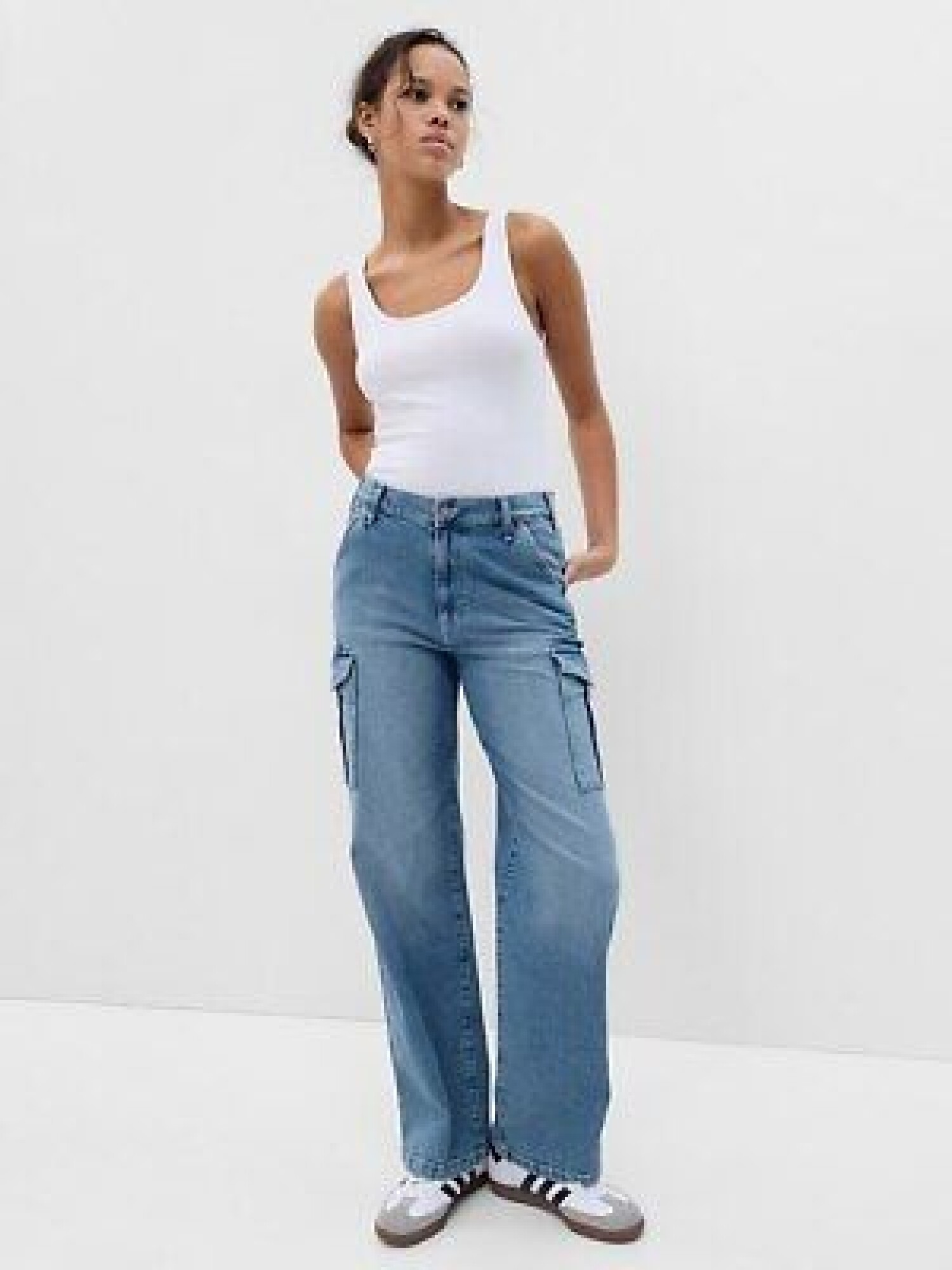 Pantalon Cargo Ripley Index Jeans Wide Leg Ripley Pantalones Index