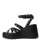 Sandalia de Mujer Miss Carol LURIX con plataforma Negro
