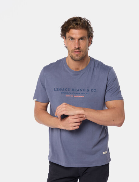 REMERA ESTAMPADA Lila