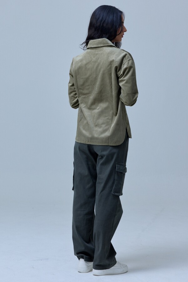 Sobrecamisa Corderoy VERDE