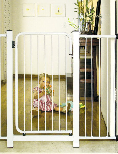 Puerta de seguridad Bebesit Easy Fit para bebés o mascotas Puerta de seguridad Bebesit Easy Fit para bebés o mascotas