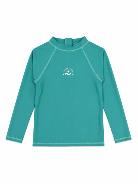 REMERA M/L UV LOGO VERDE
