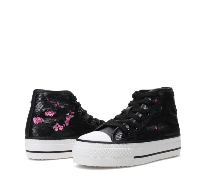Deportivo botita DIAMOND Black