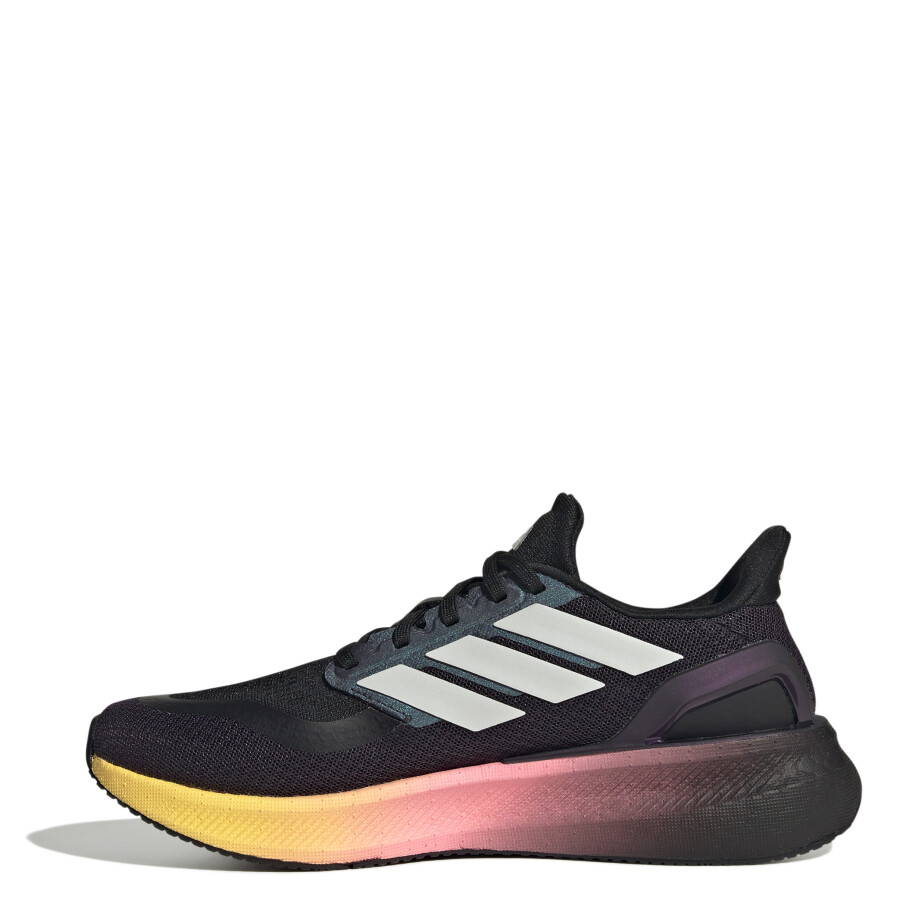 Championes de Mujer Adidas Pure Boost 5 Negro - Violeta - Blanco