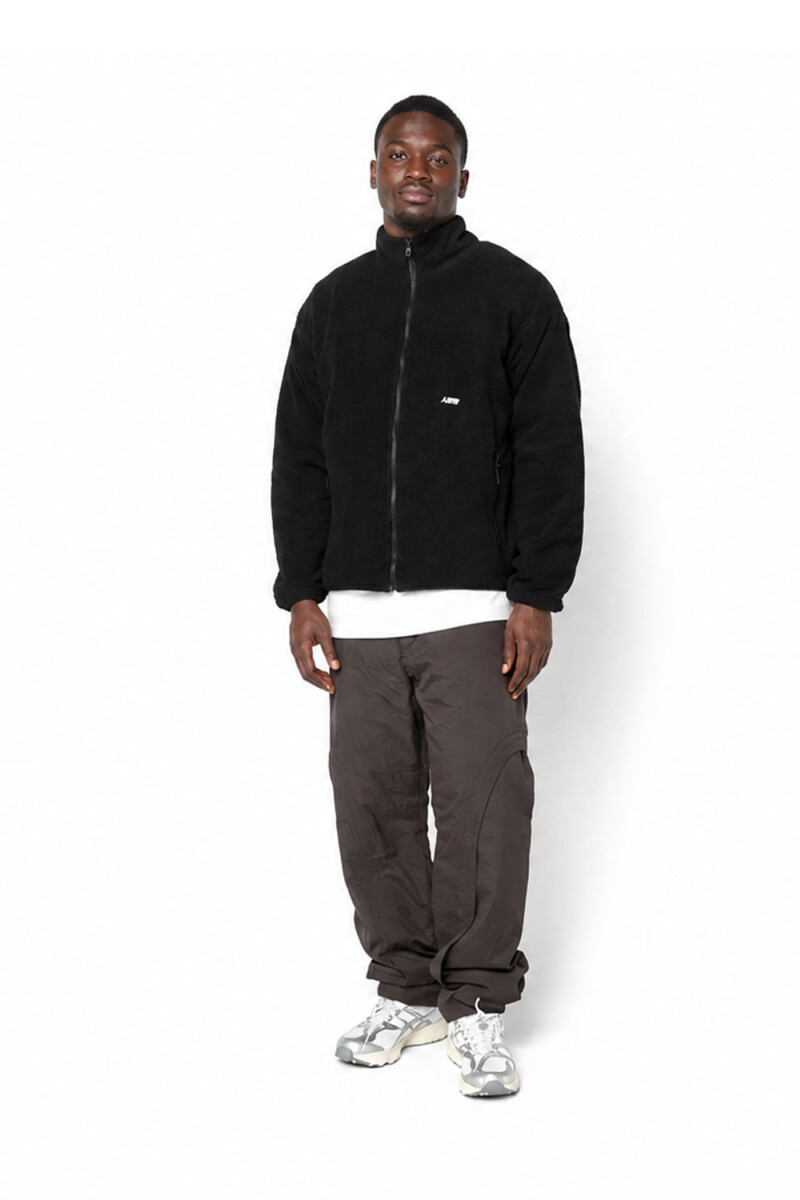 JACKET MAIN UNISEX LIGHT TEDDY Negro