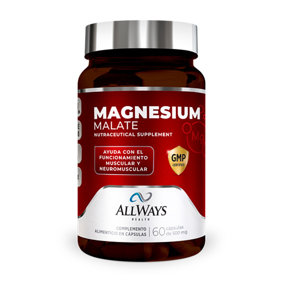 ALLWAYS MAGNESIUM MALATE FR. X 60 CAPS. 