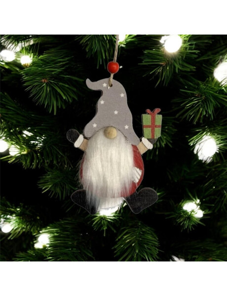 ADORNO COLGANTE PAPA NOEL 11x8CM ADORNO COLGANTE PAPA NOEL 11x8CM