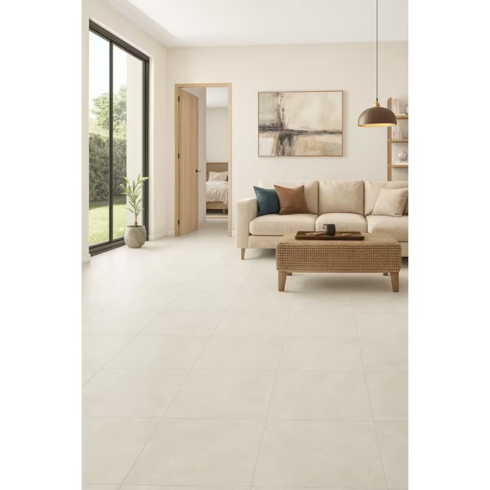 Cerámica Quebec Off White 44x44 cm Mate Cerámica Quebec Off White 44x44 Cm Mate