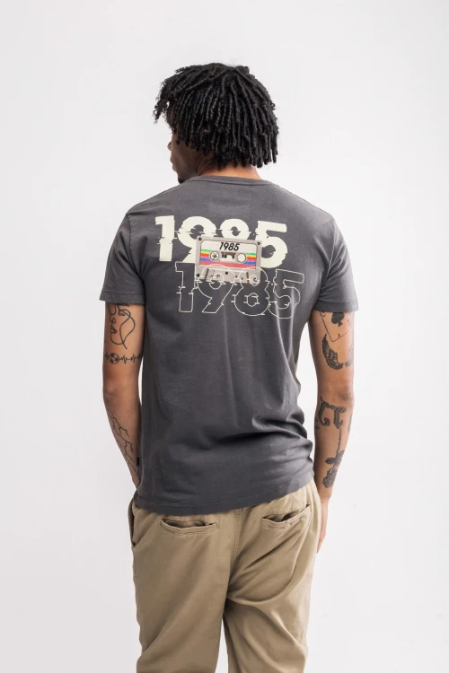Remera estampada Torrente Azul