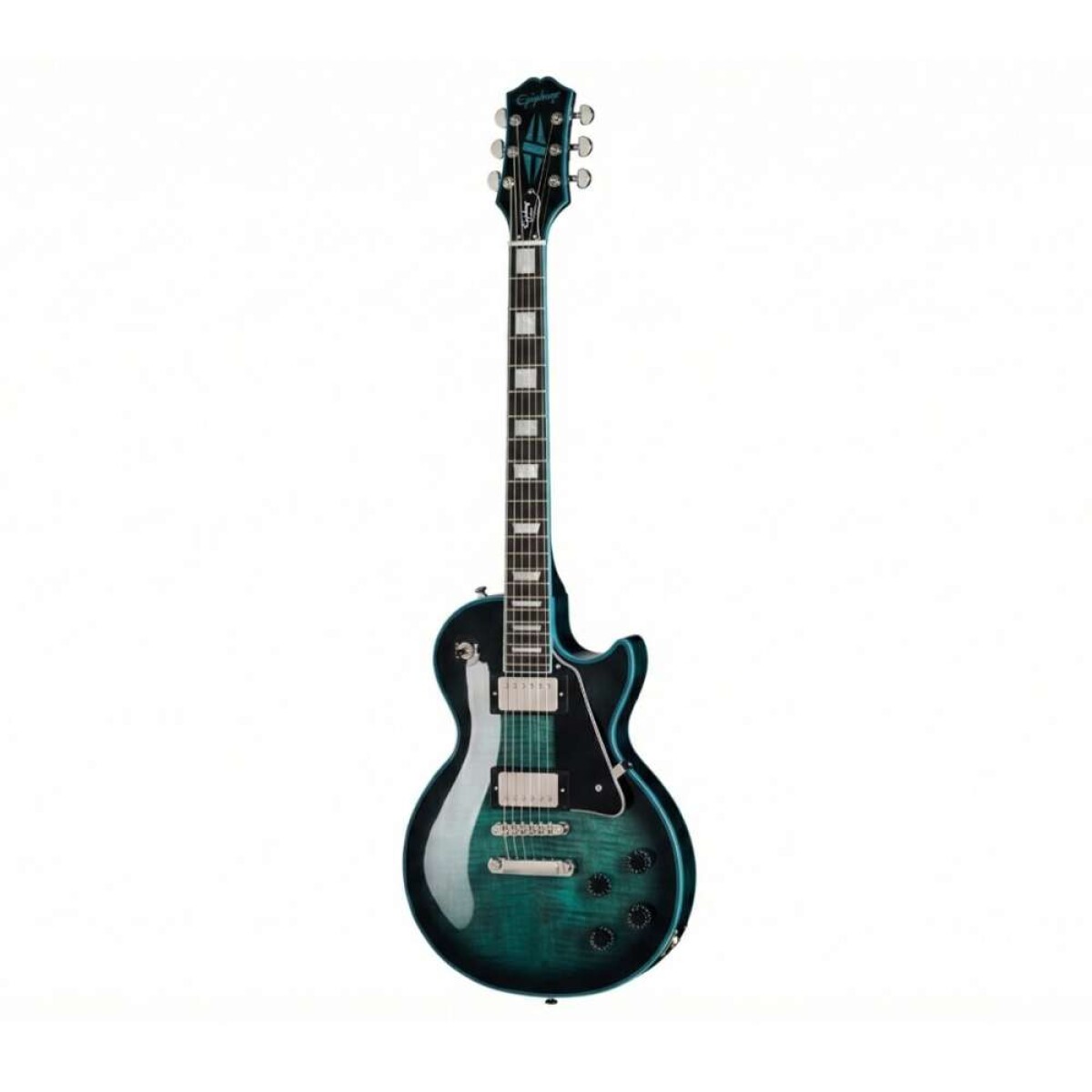 Guitarra Electrica Epiphone Les Paul Custom Widow - Indigo Burst 