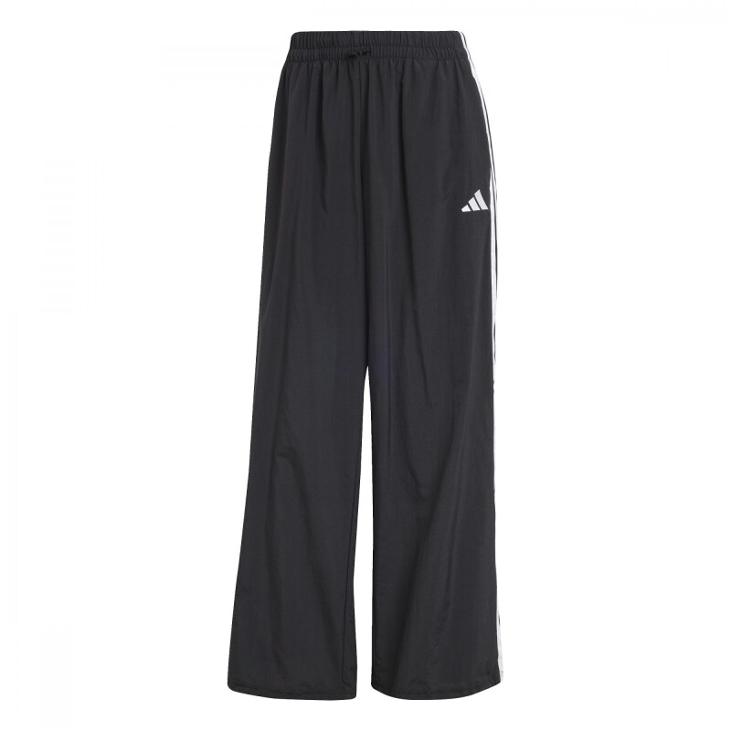Pantalón Largo Essentials Lifestyle Woven Parachute de Mujer Negro