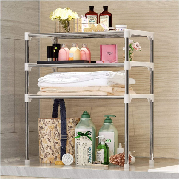 Organizador Rack Sobre Mesada Cocina Microondas 3 Niveles Organizador Rack Sobre Mesada Cocina Microondas 3 Niveles