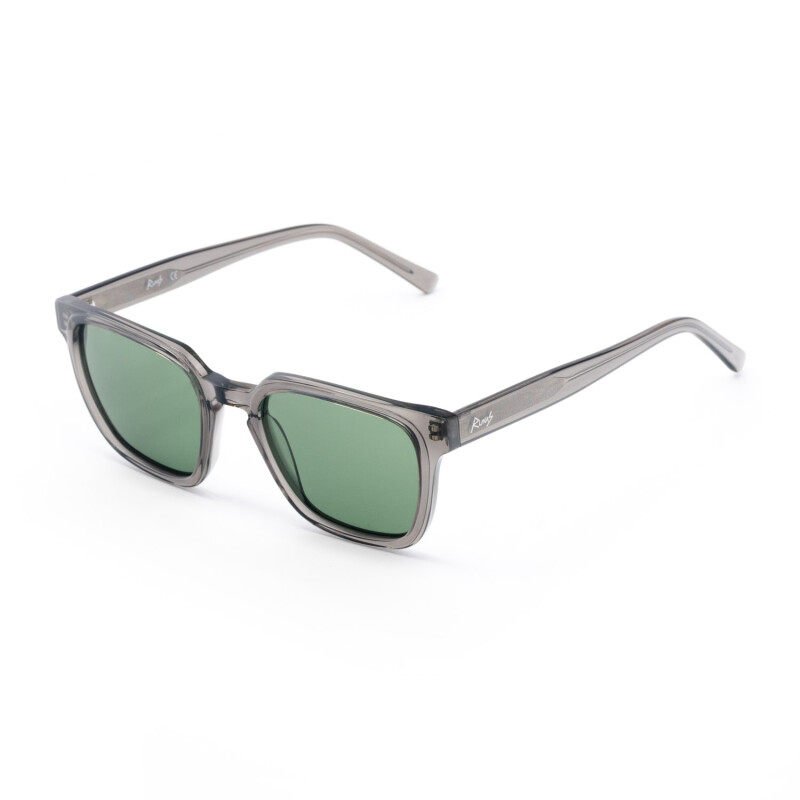 Lentes De Sol Runas 2624 Para Uso Urbano Diseño Moderno Y Protección Visual Verde