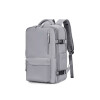 Mochila de viaje para carry on gris