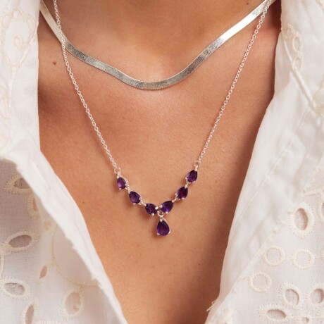 Collar Verano Amatista - Plata 925 Collar Verano Amatista - Plata 925