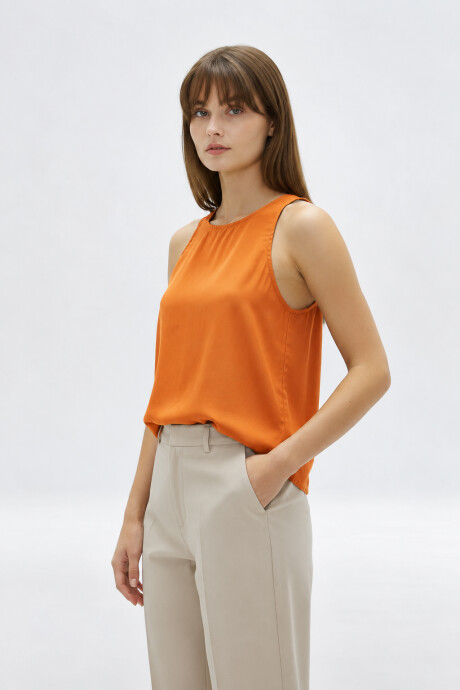 Musculosa Xilven Caramelo