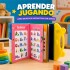 Libro Didáctico Interactivo Bilingüe con 20 Hojas Táctiles DISEÑO 1