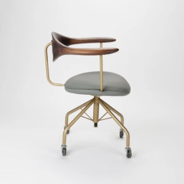 Silla de escritorio ROCHE Marrón
