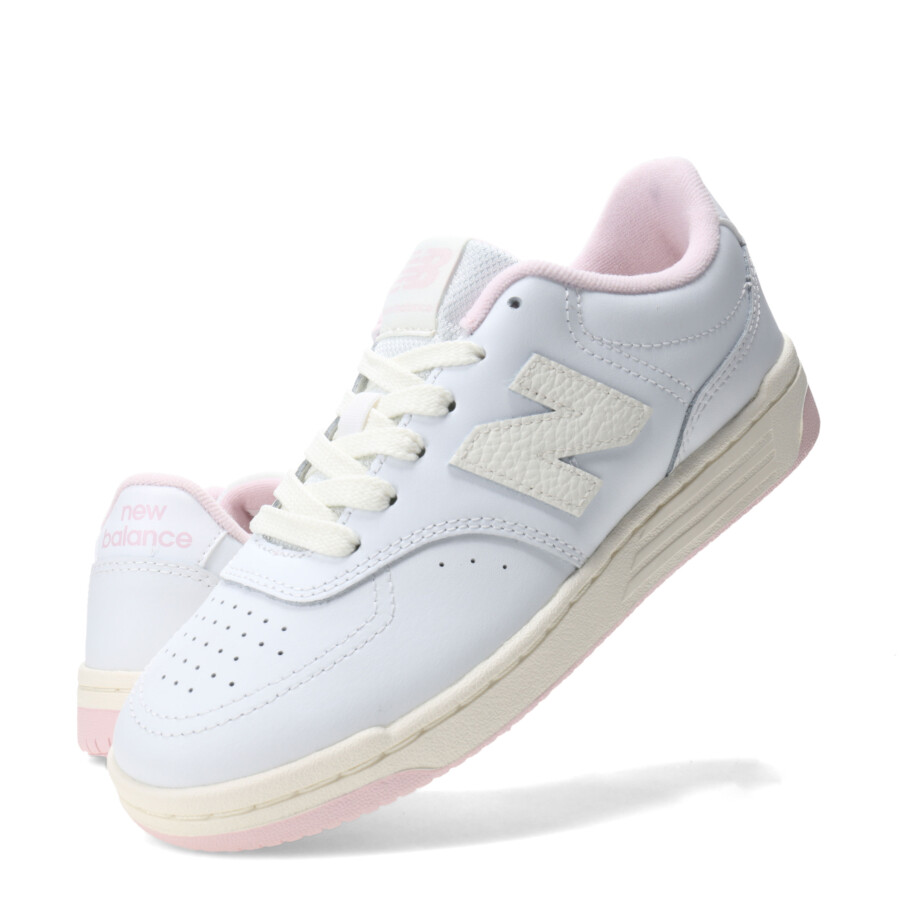 Championes de Niños New Balance Lifestyle Junior Blanco - Natural - Rosado
