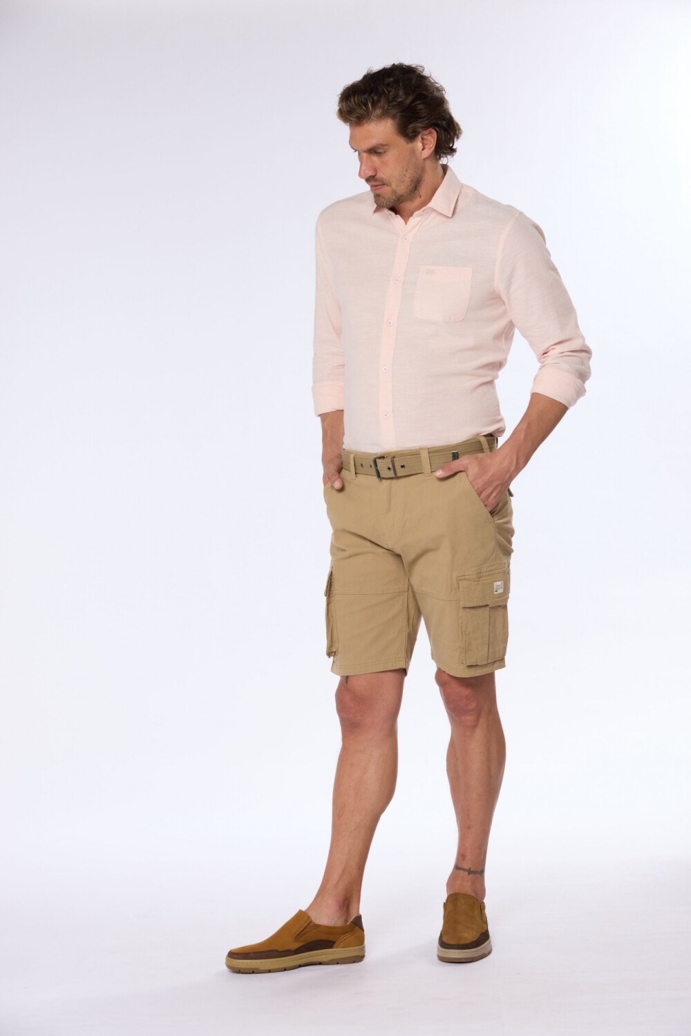 BERMUDA CARGO Beige