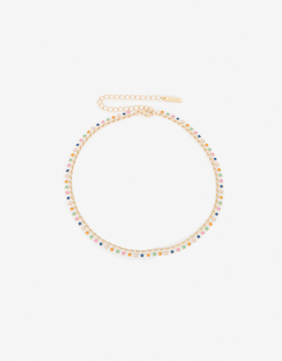 Choker Cadena Estrellas 